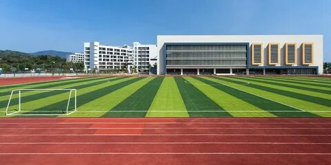 تصميم وإنشاء ملاعب رياضية بالرياض