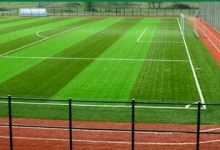 تصميم وإنشاء ملاعب رياضية بالرياض