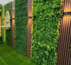 تصميم وتركيب عشب جدارى فى الرياض