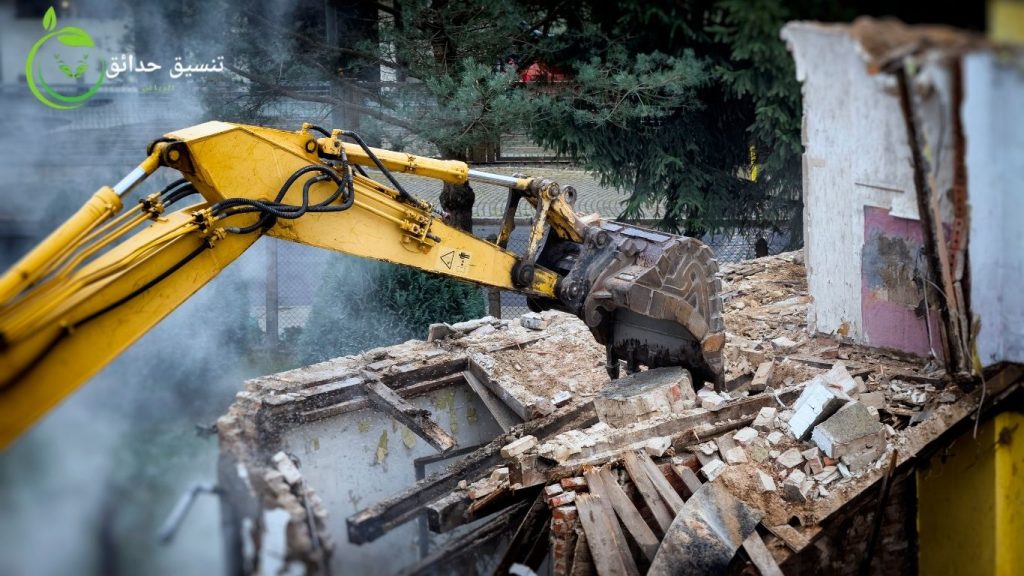 مقاول هدم وإزالة وتكسير بالرياض