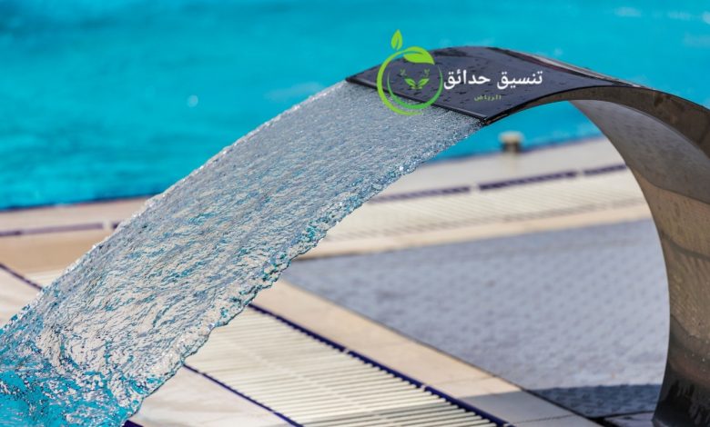 تصميم شلالات مبتكر بالرياض