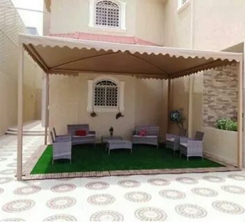 إنشاء جلسات خارجية للمنازل