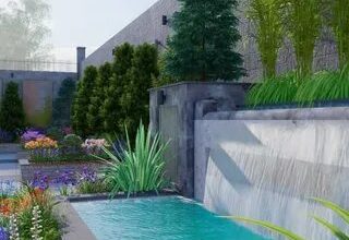 مقاول تصميم وتركيب شلالات بالرياض