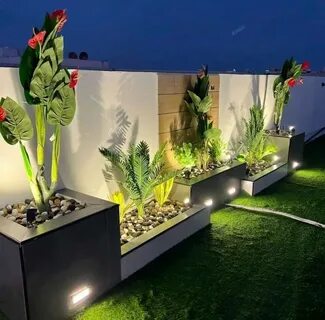 تركيب أحواض للزراعة وتجميل الحدائق