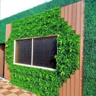 طريقة تركيب العشب الجدارى