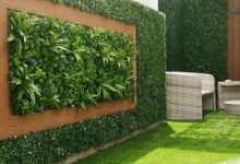 خدمة تصميم وتركيب عشب جدارى بالرياض