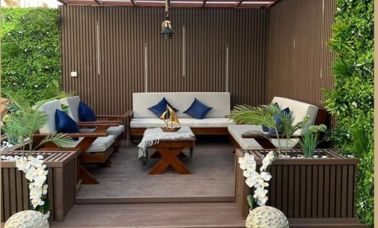 تصميم جلسات خارجية بالرياض