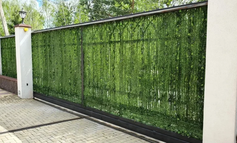 تركيب عشب علي الجدارن بالرياض