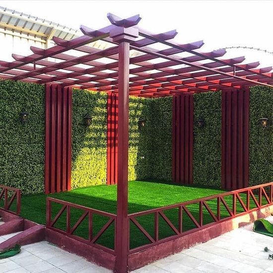 العشب الصناعي الجداري