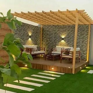 تصاميم الجلسات الخارجية للمنازل