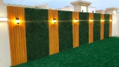 تركيب عشب جداري للمنازل والفلل