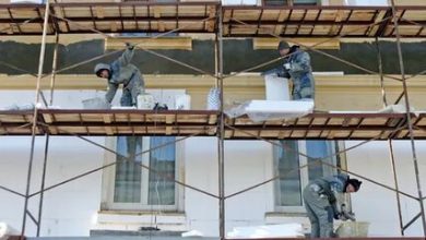 تكسير وقص جدران باليزر