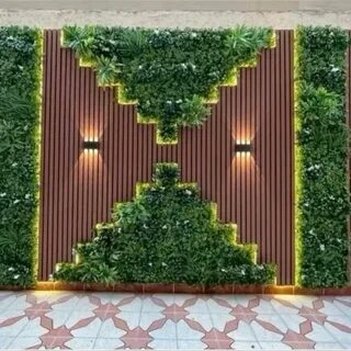 تركيب العشب الجدارى فى الرياض