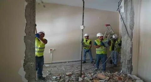 هدم مبانى فى الرياض