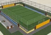 تصميم وتجهيز ملاعب كرة القدم بالرياض