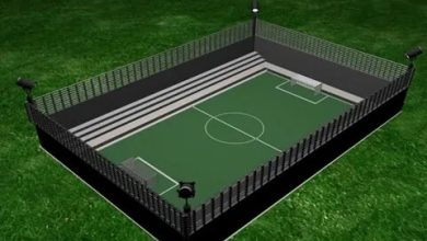 إنشاء ملاعب بالرياض